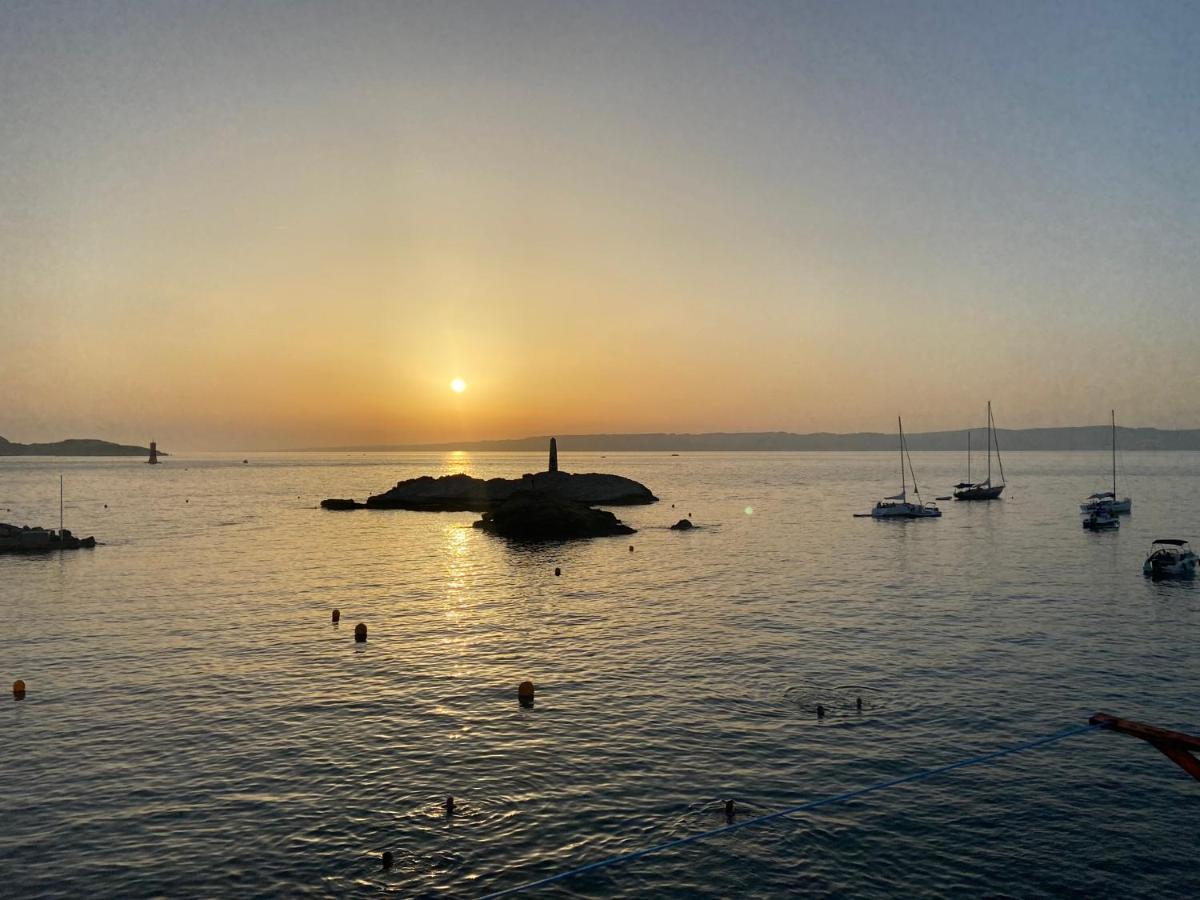 Le Petit Malmousque Lägenhet Marseille Exteriör bild