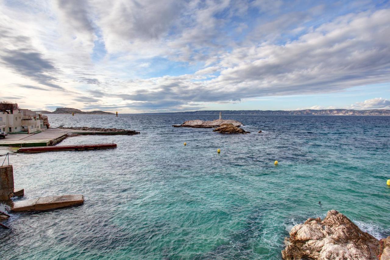 Le Petit Malmousque Lägenhet Marseille Exteriör bild