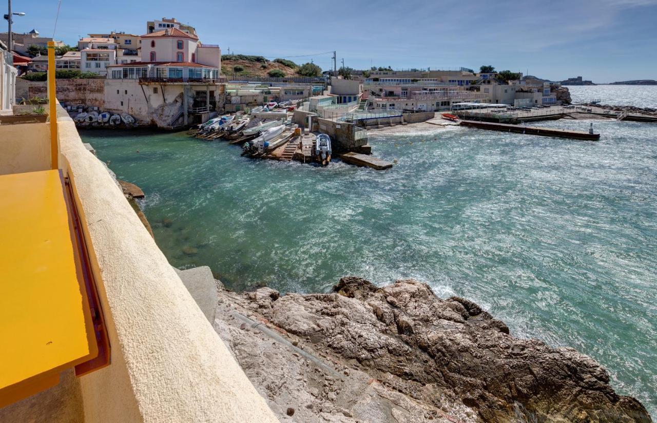 Le Petit Malmousque Lägenhet Marseille Exteriör bild